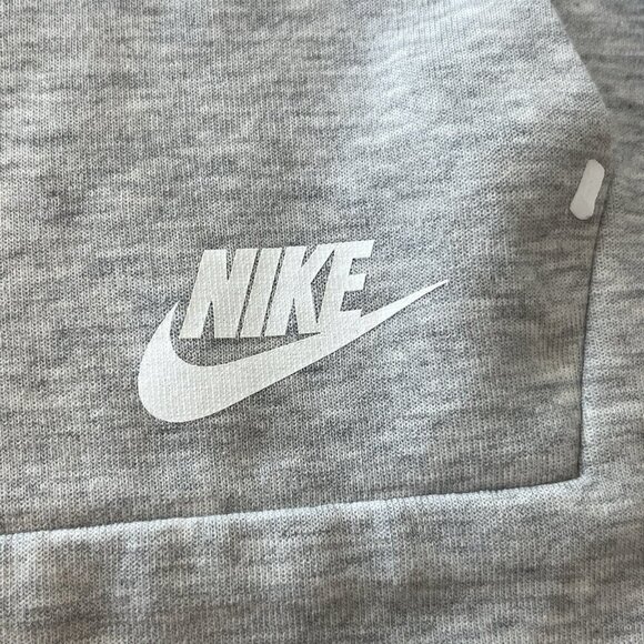 Nike Tech Fleece Moto Cape Jacket Womens XL Gray Running Athletic Athleisure - Picture 10 of 13
